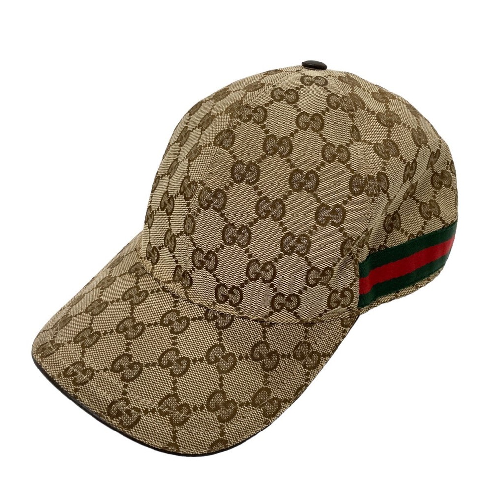 Gucci GG Baseball Cap Beige
